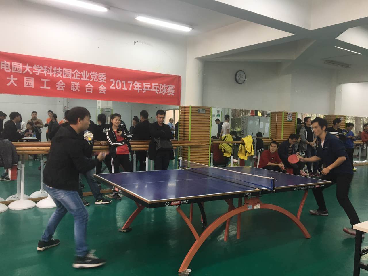 活力上班族|2017年光電園大學(xué)科技園乒乓球賽